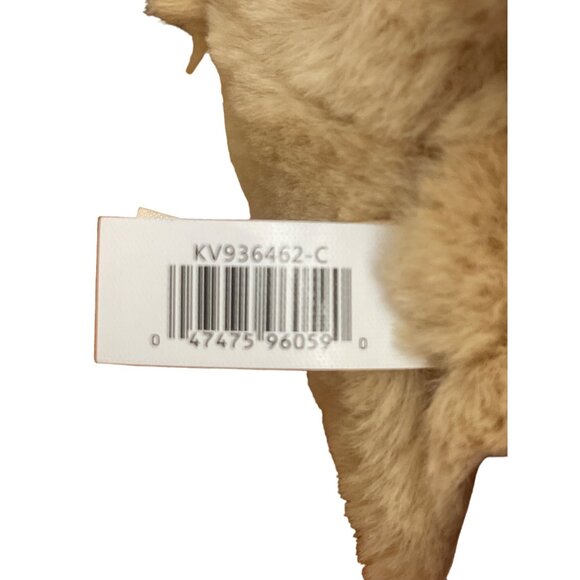 DanDee Collectors Choice Plush Teddy Bear Stuffed Animal Pink Corduroy Paws 8.5" - Picture 4 of 5